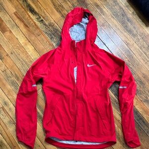 Nike Vibrant Red Windbreaker/Running jacket